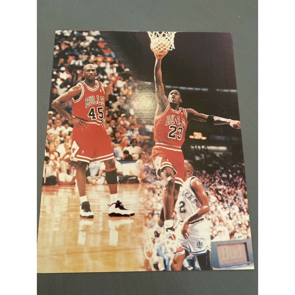 ESTATE FINDS Michael Jordan Chicago Bulls 8x10 Photo Basketball NBA 6pcs